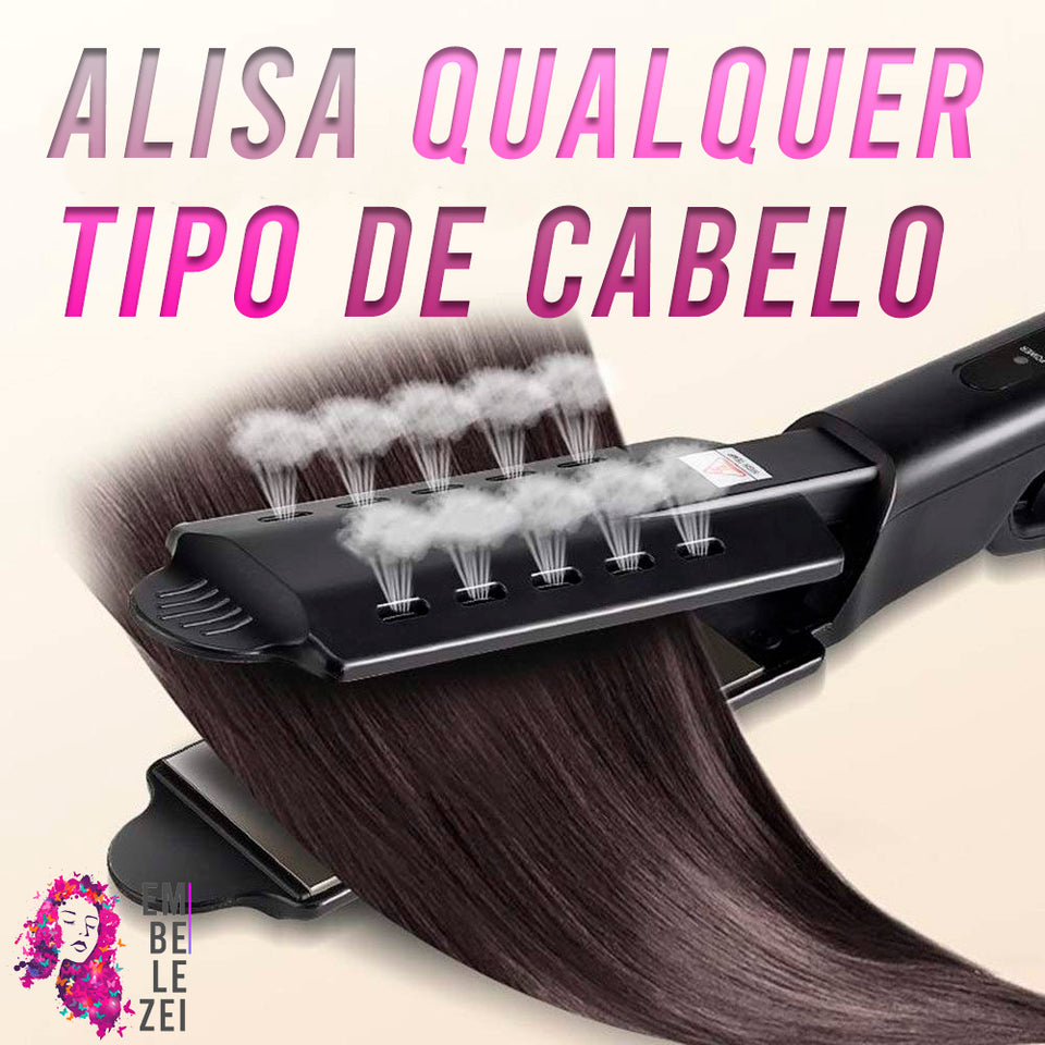 Prancha CurveLiss com Cerâmica iônica de Turmalina®