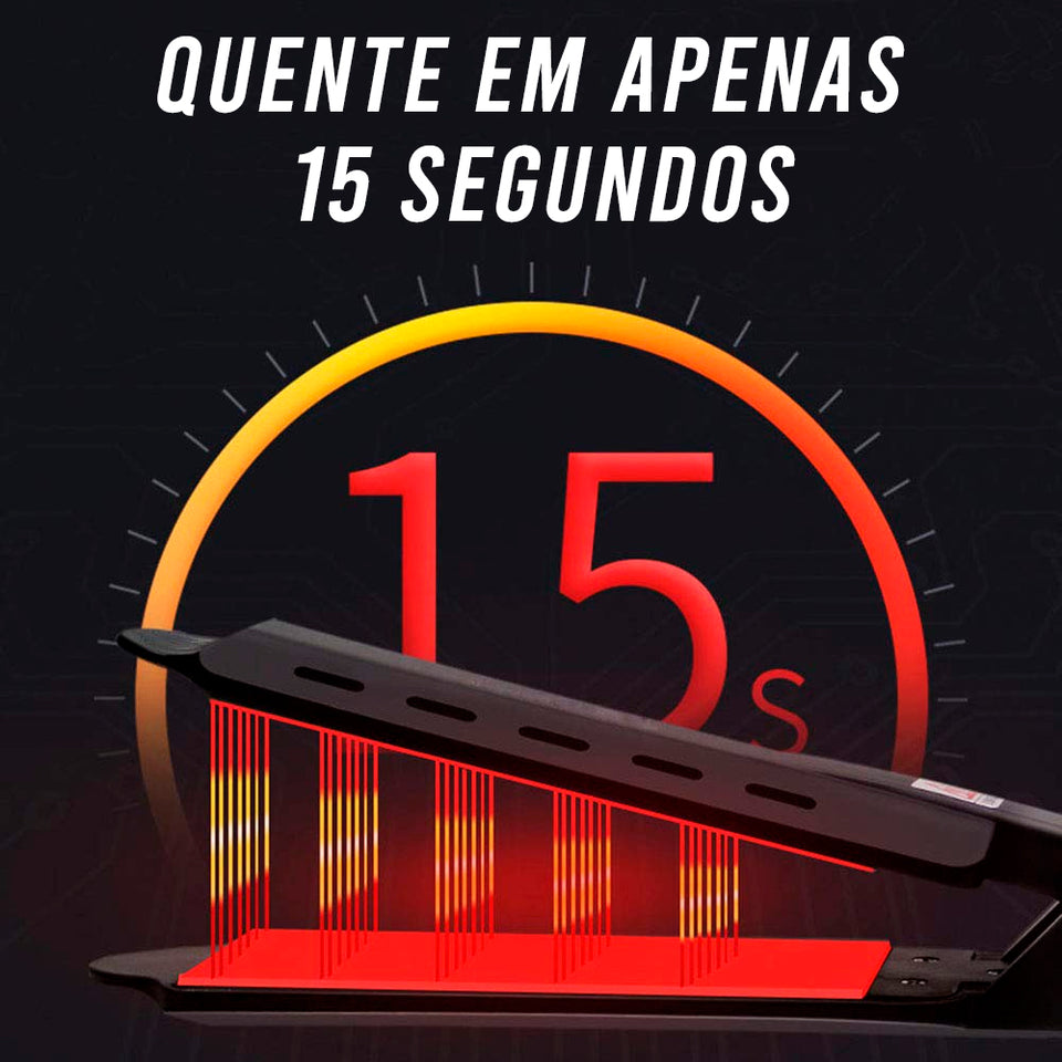 Prancha CurveLiss com Cerâmica iônica de Turmalina®