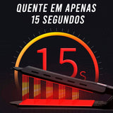 Prancha CurveLiss com Cerâmica iônica de Turmalina®